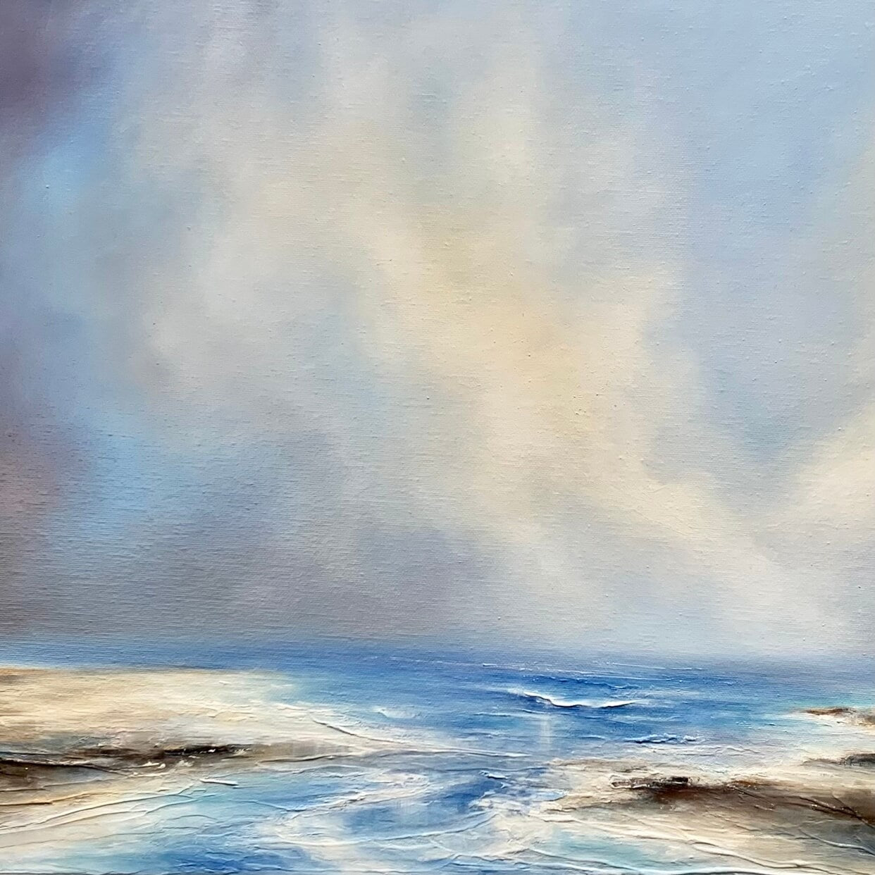 Ruby Beau 'Gold Reflections At Godrevy Lighthouse'