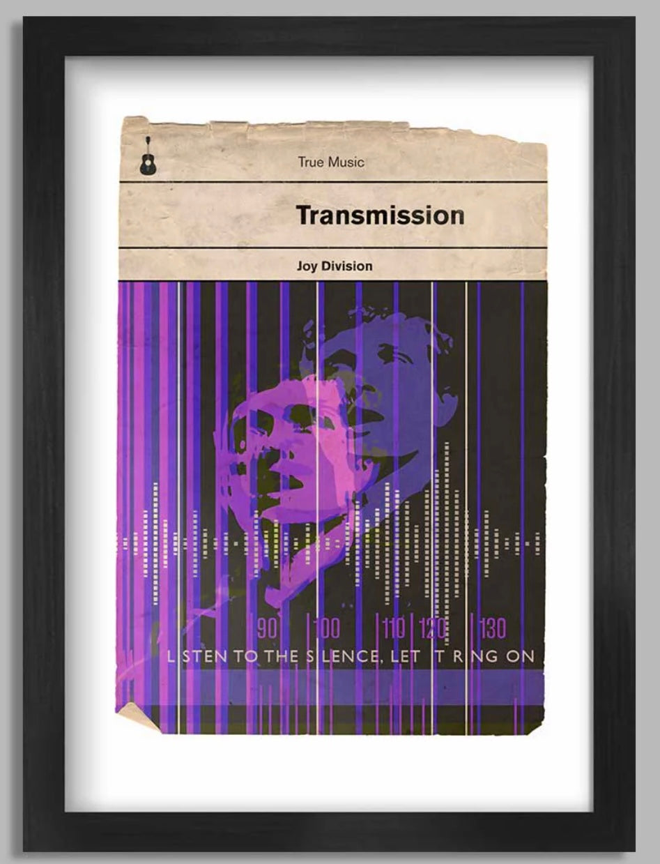 A3 Framed Print - Joy Division