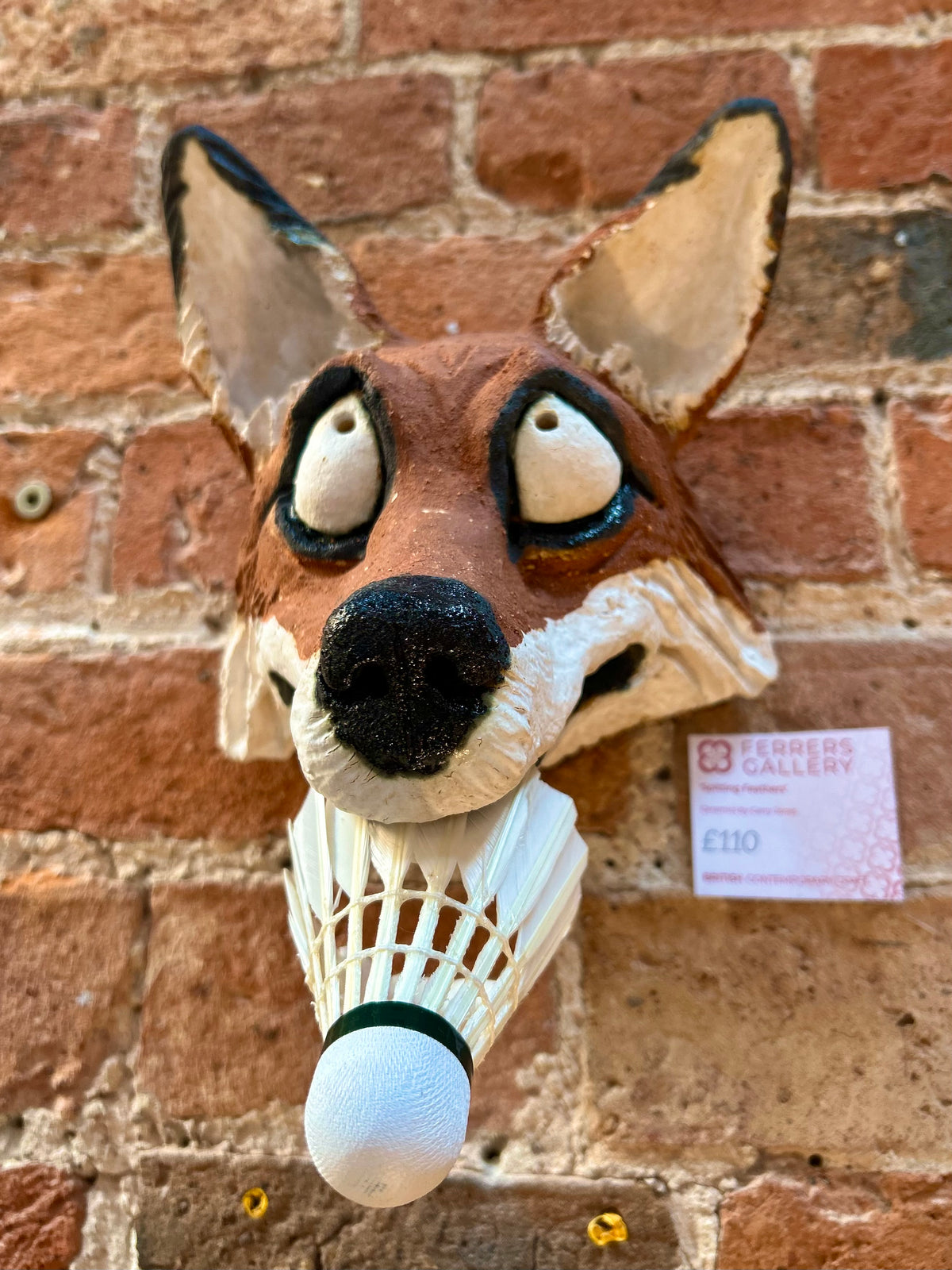Ceramic Animal Wall Art