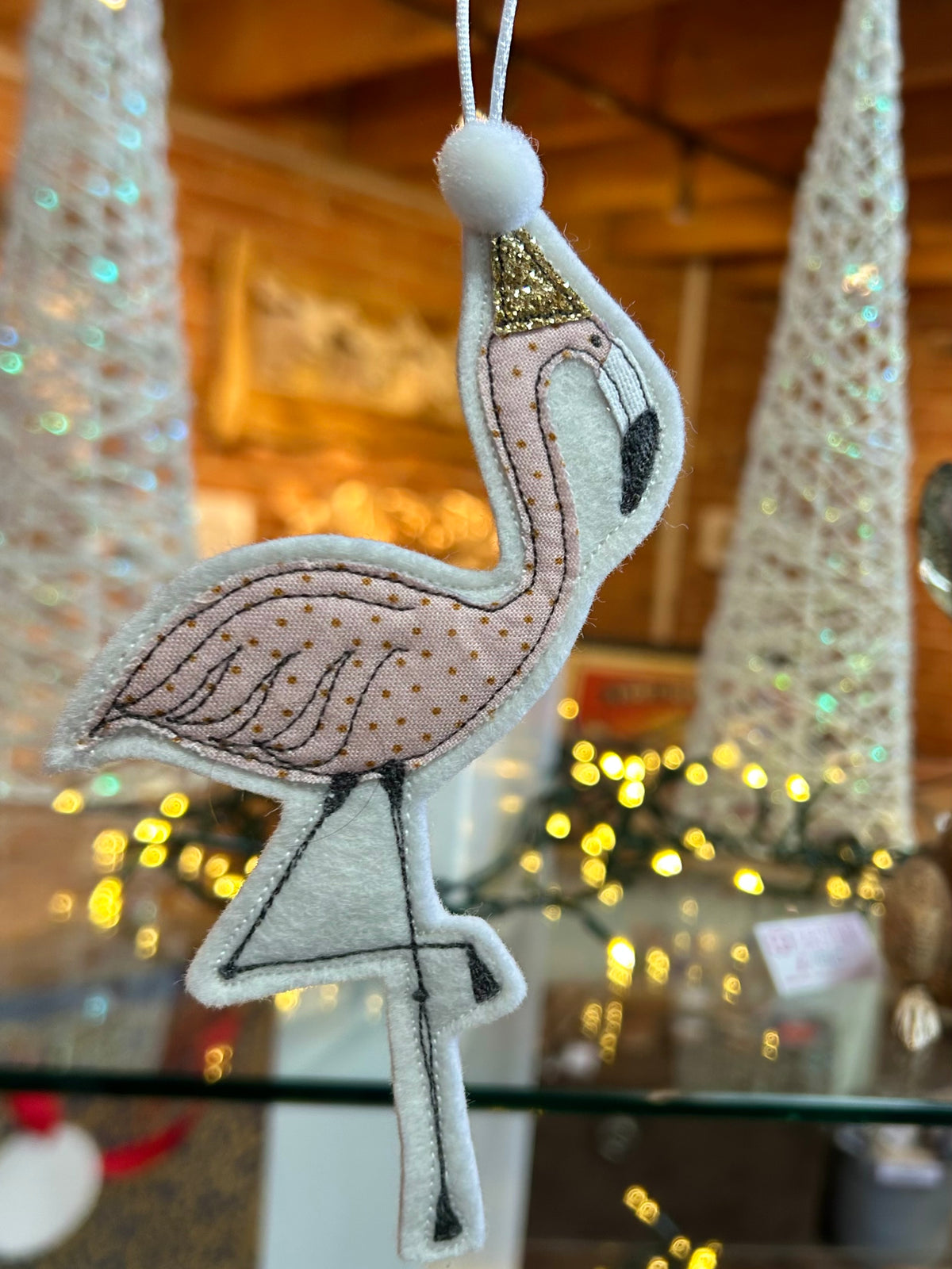 Handmade Stitched Xmas Decoration