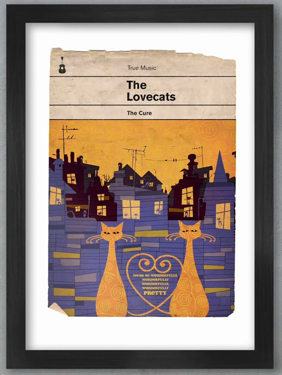 A3 Framed Print - The Cure