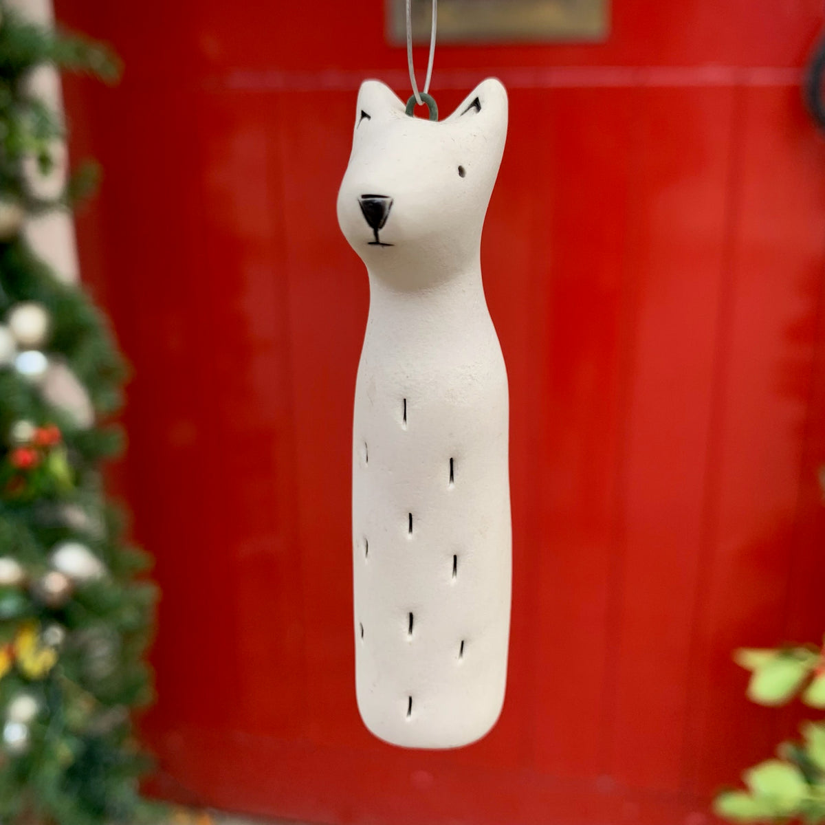 Ceramic Polar Bear Decoration