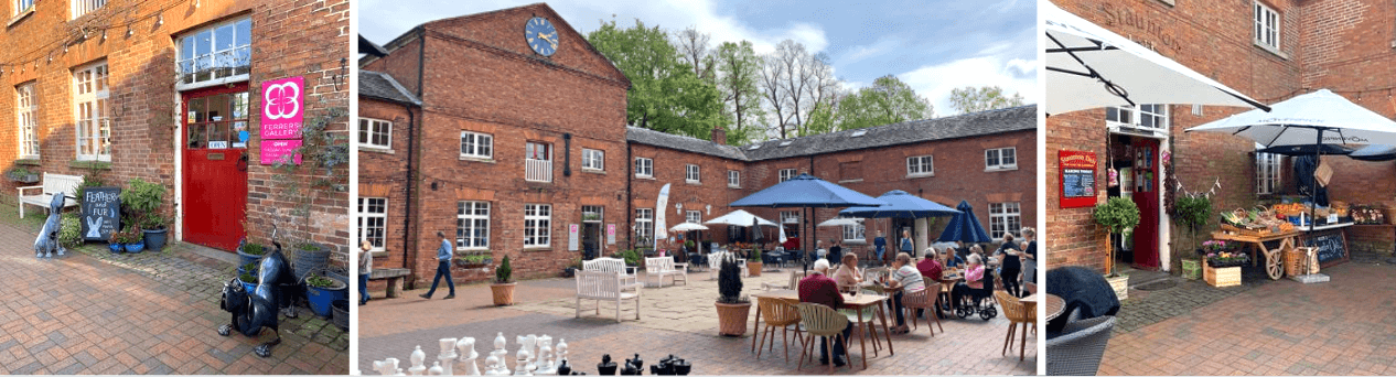 Ferrers Gallery at Staunton Harold, contemporary art and craft in Leicestershire.