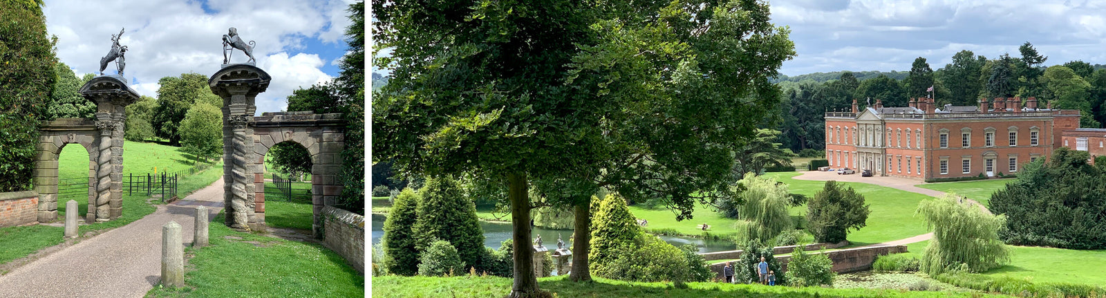 The grounds of Staunton Harold and Ferrers Gallery
