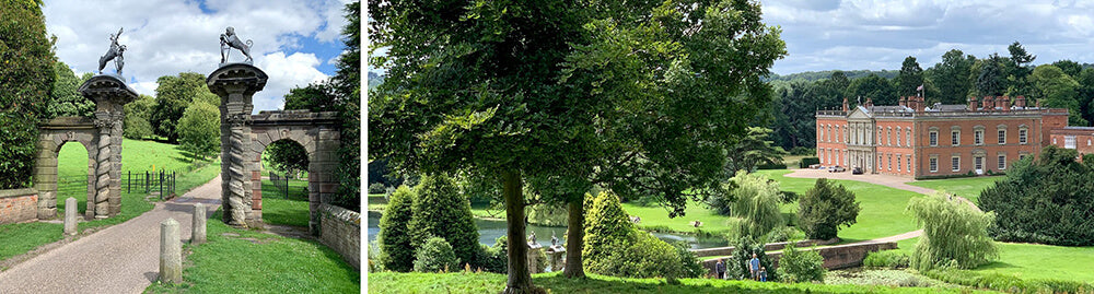 The grounds of Staunton Harold and Ferrers Gallery
