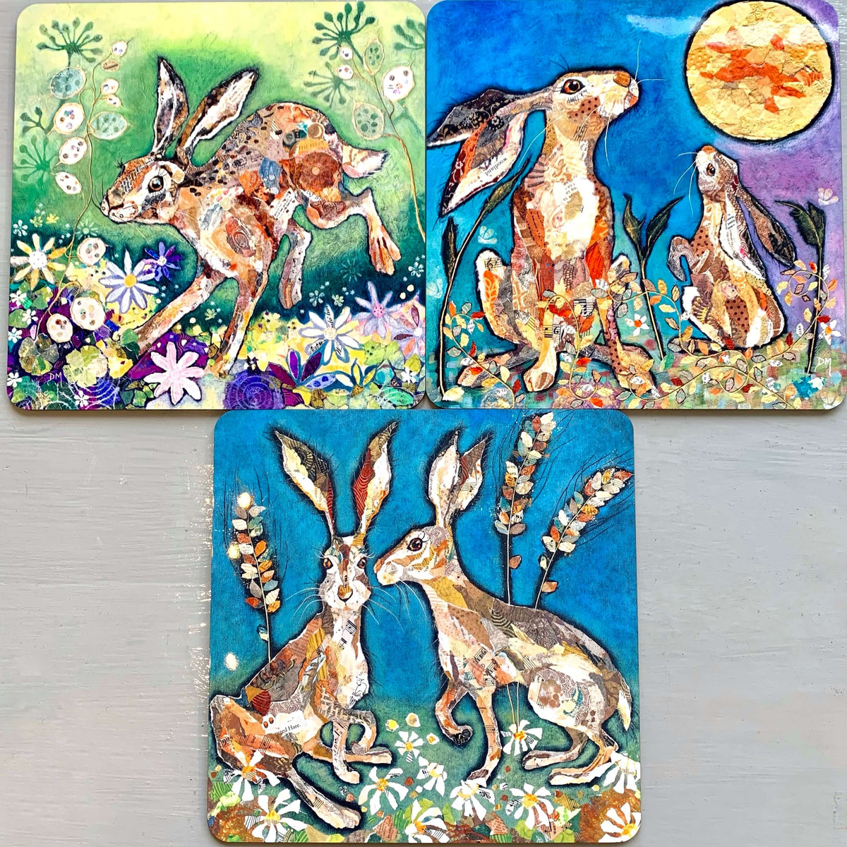 Collage Artwork Placemats and Coasters